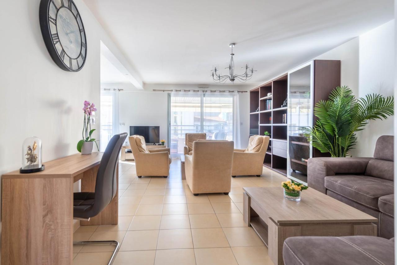 HEART of Nice- Modern Elegant 2BR Flat Big terrace Exterior foto