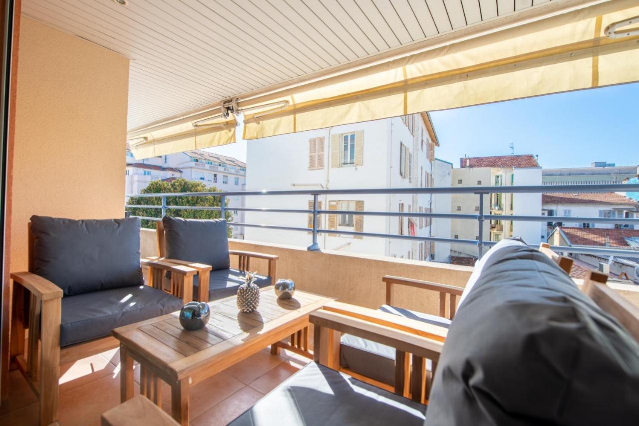 HEART of Nice- Modern Elegant 2BR Flat Big terrace Exterior foto
